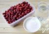 How long to cook raspberry compote?